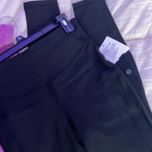 Lululemon 28” black Base Pace leggings! Have not worn! NWT